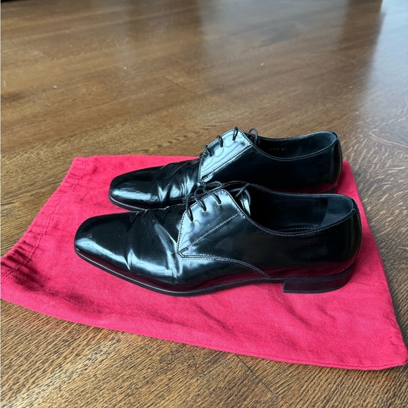 Men’s Leather Laced Oxford Shoe - Picture 1 of 5
